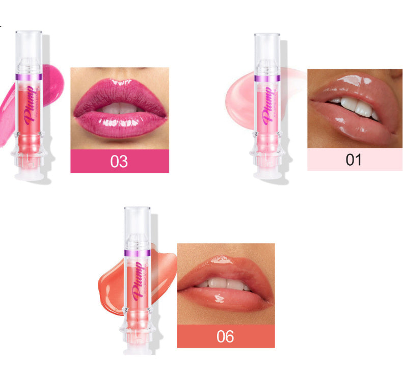 New Tube Lip Rich Lip Color Slightly Spicy Lip Honey Lip Glass Mirror Face Lip Mirror Liquid Lipstick